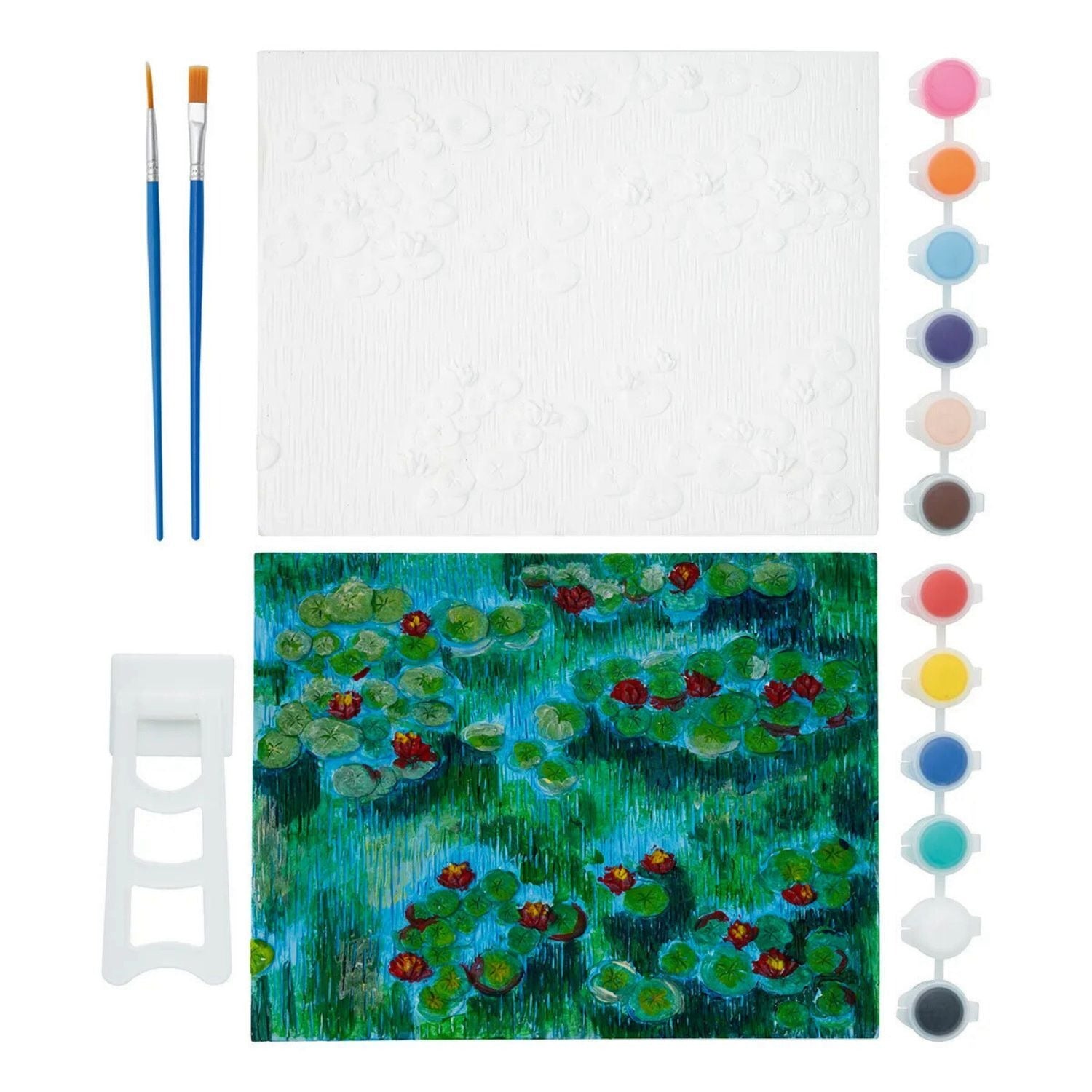 Jasart DIY Plaster Painting - Water Lillies