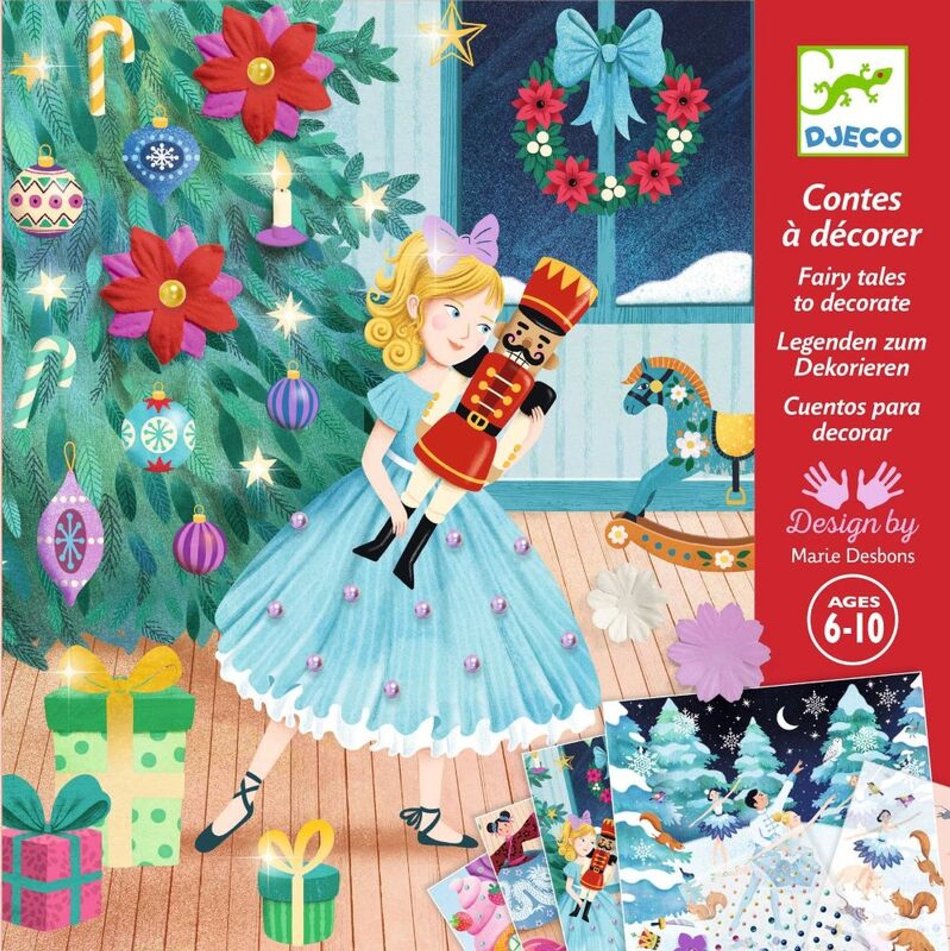 Djeco - Nutcracker Fairytales to Decorate Decals