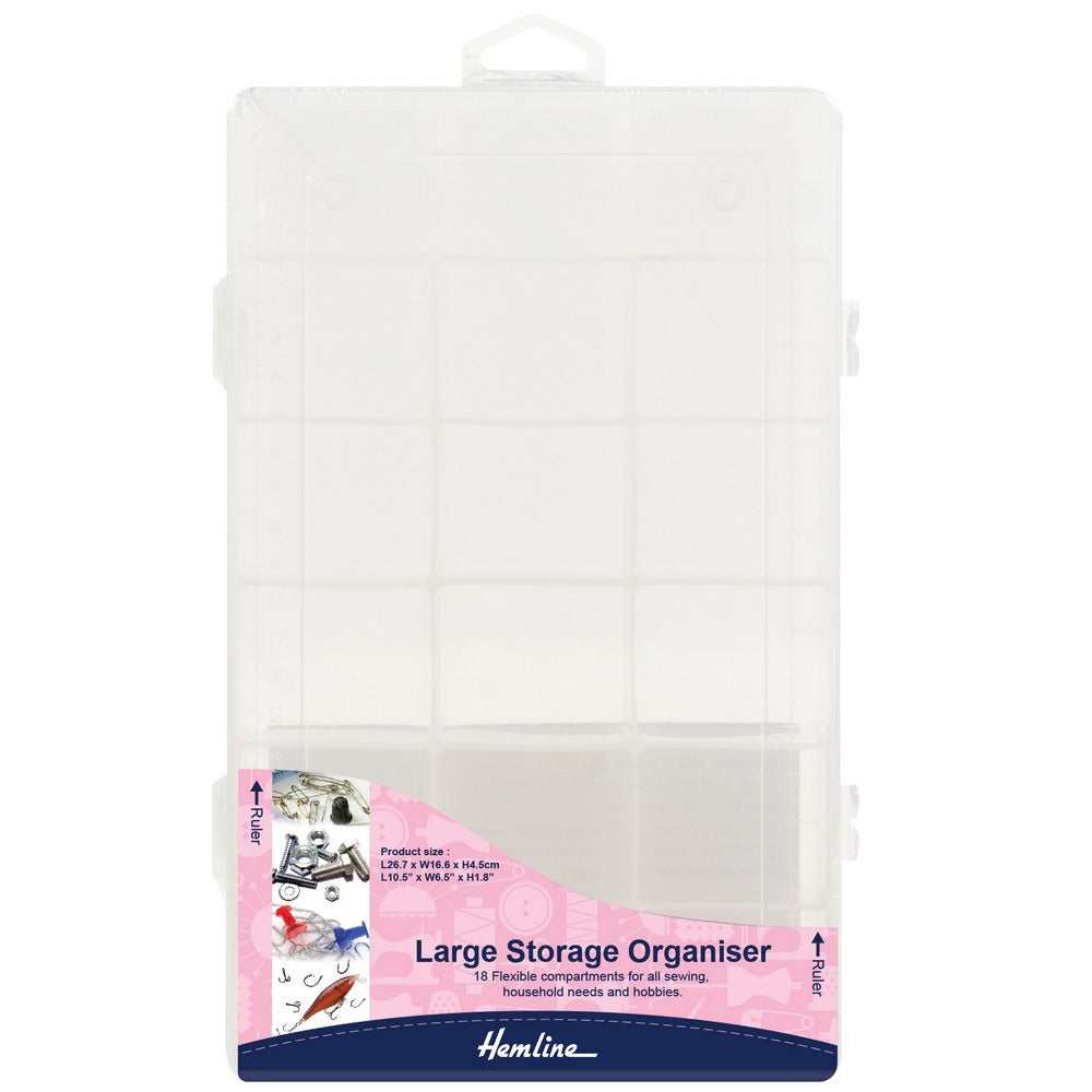 Hemline Krafty Multiuse Organiser 24 Compartment - XL