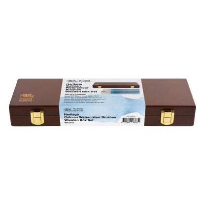 Winsor and Newton COTMAN Brush Heritage Wooden Box
