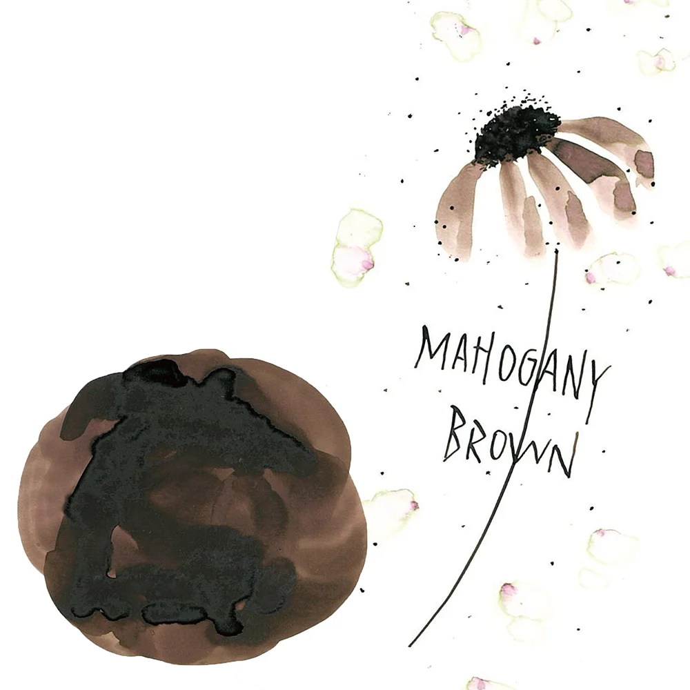 ZIG Ink Cafe Art Nouveau Ink 20ml Mahogany Brown