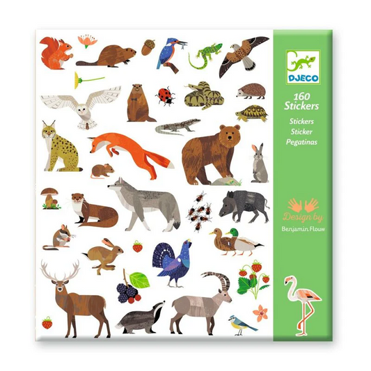 Djeco Stickers - Fauna image 1