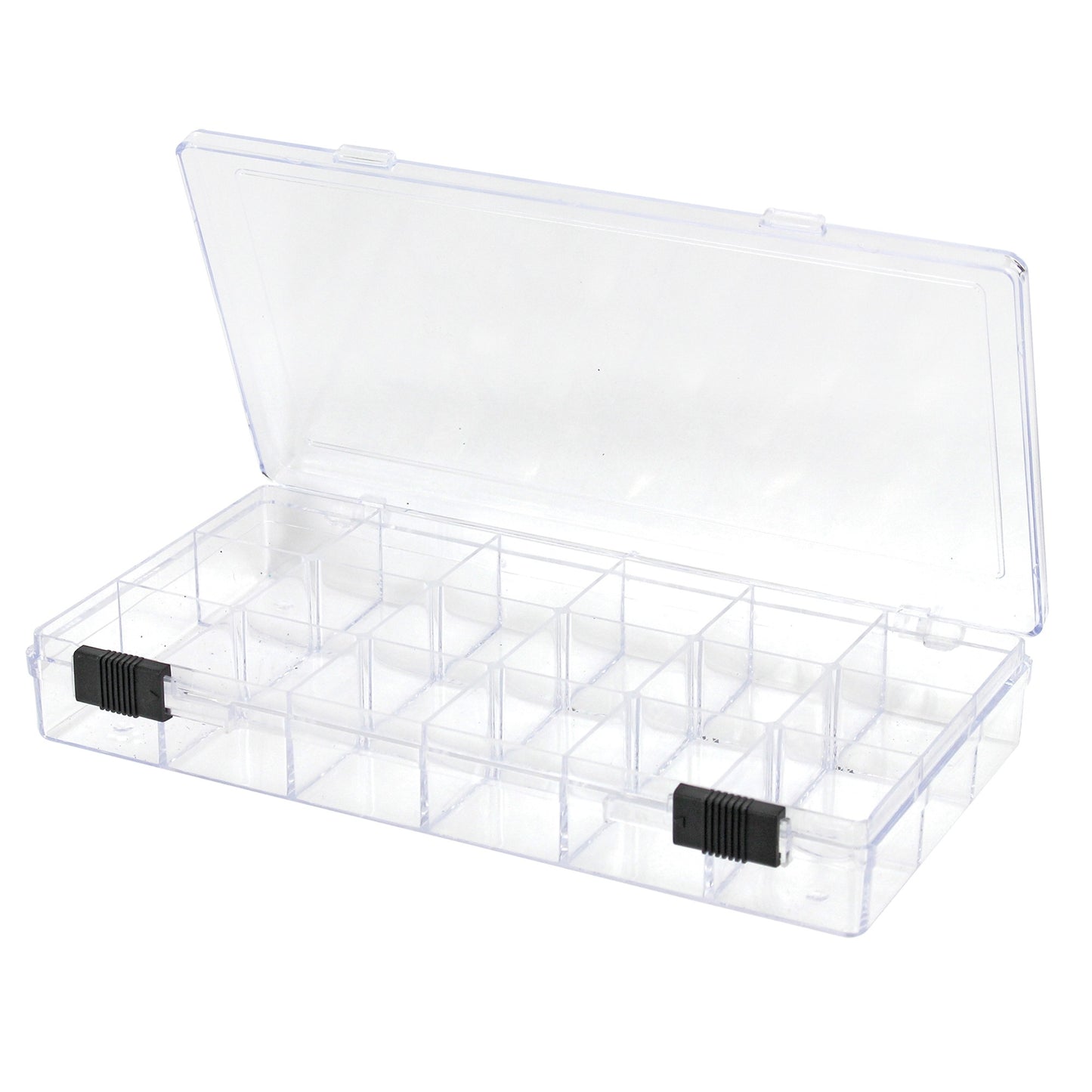 Birch Divided Craft Organiser Rectangle 18 Compartments