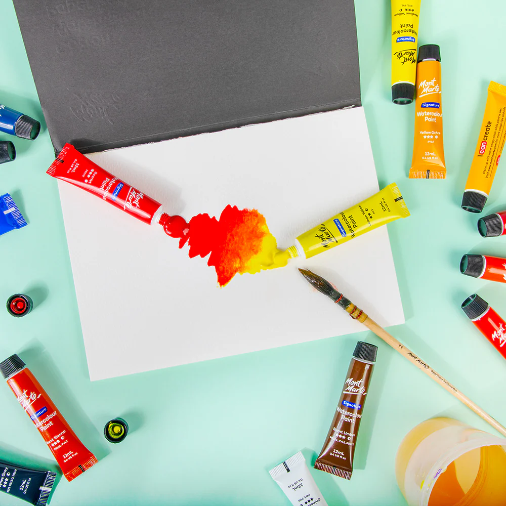 Mont Marte Watercolour Paint Set 18pc x 12ml