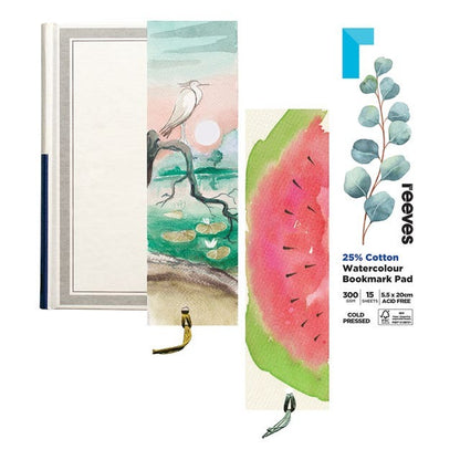 Reeves Watercolour Bookmark Pad 300gsm image 3