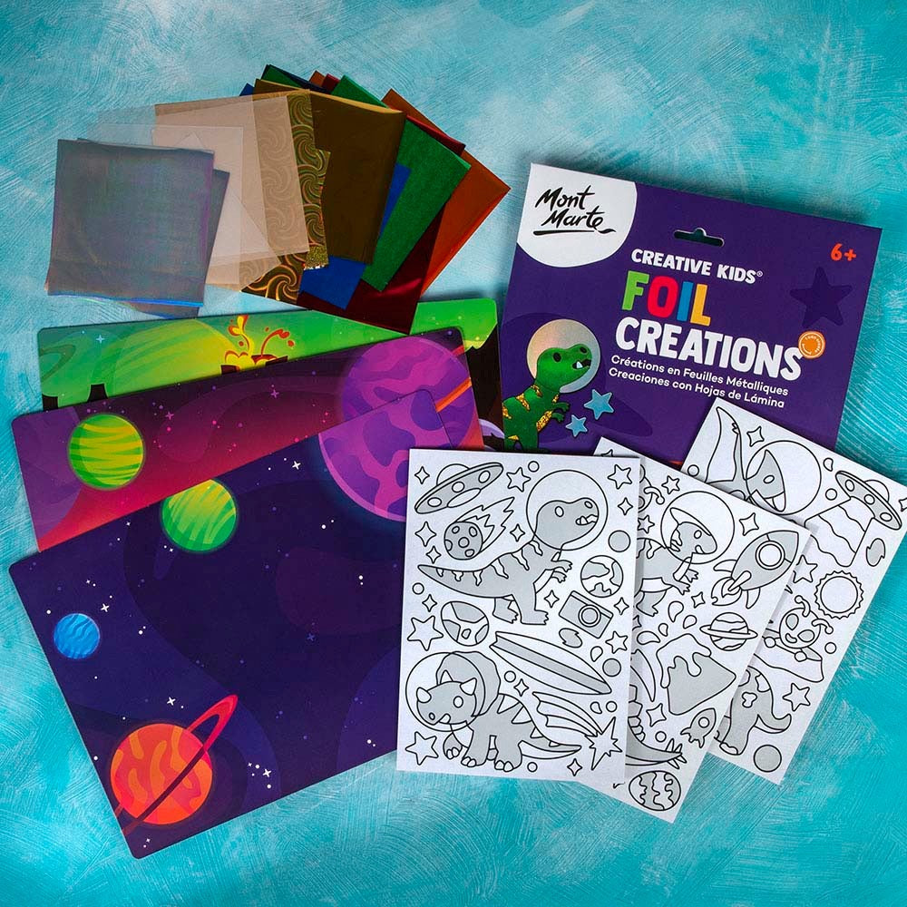 Mont Marte Foil Creations - Dinos in Space