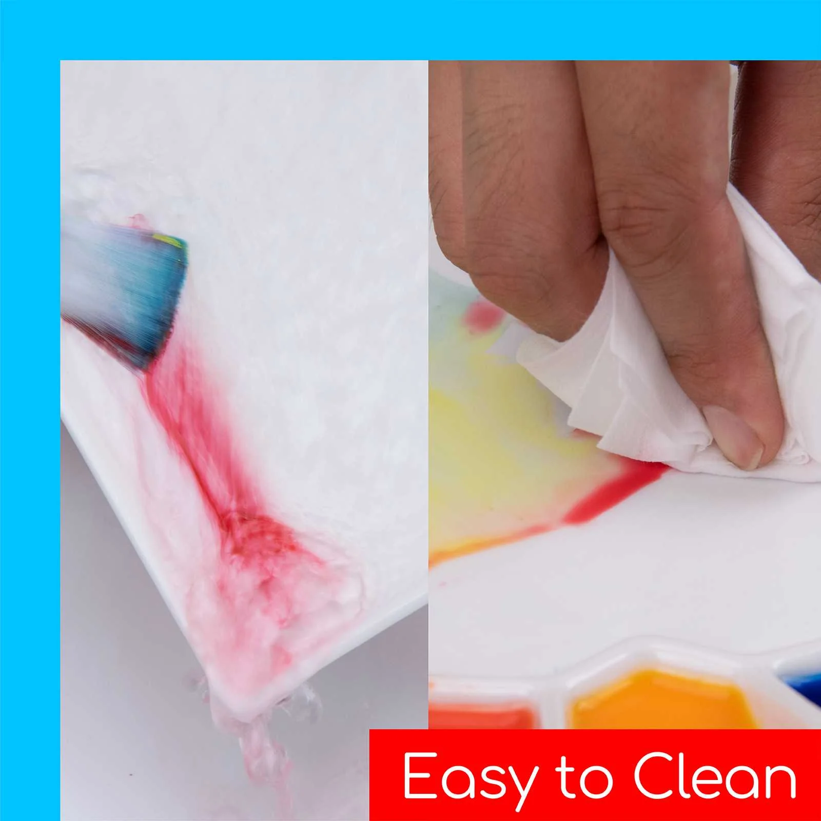 MEEDEN Porcelain Mixing Tray 10 x 6.3 inch