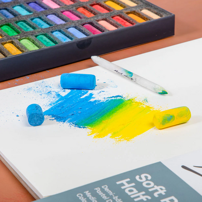 Mont Marte Soft Pastel Half Sticks 48pc