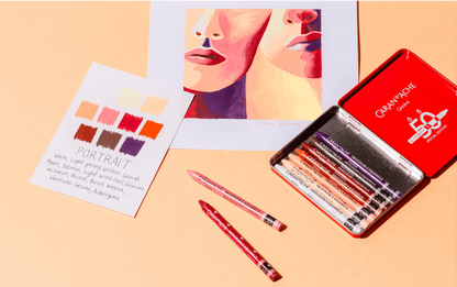 Caran DAche Neocolor II Special Edition of 10 - PORTRAIT image 2