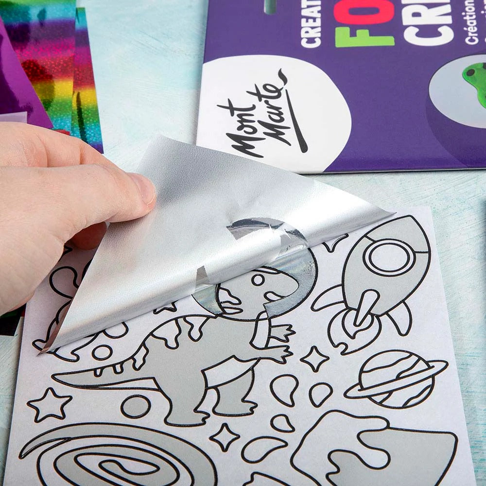 Mont Marte Foil Creations - Dinos in Space