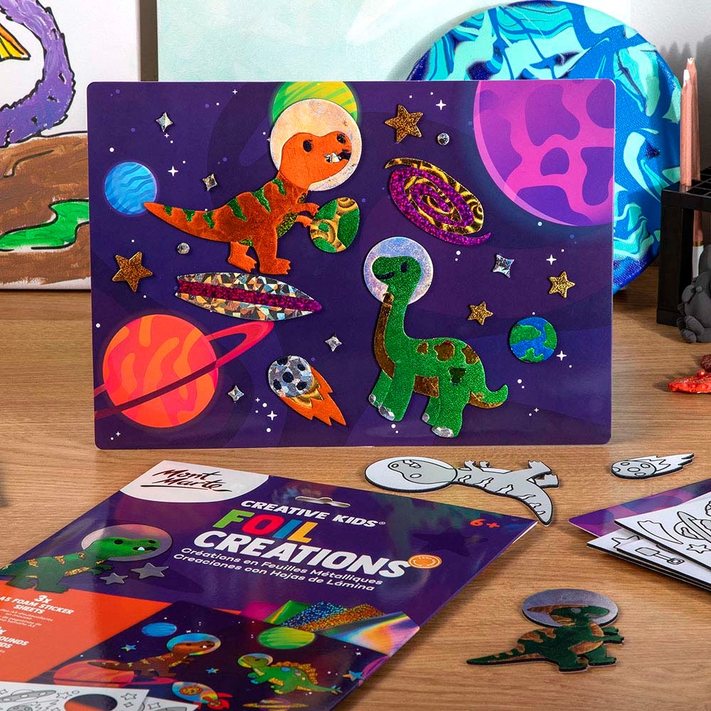 Mont Marte Foil Creations - Dinos in Space