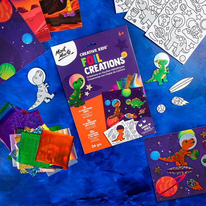 Mont Marte Foil Creations - Dinos in Space