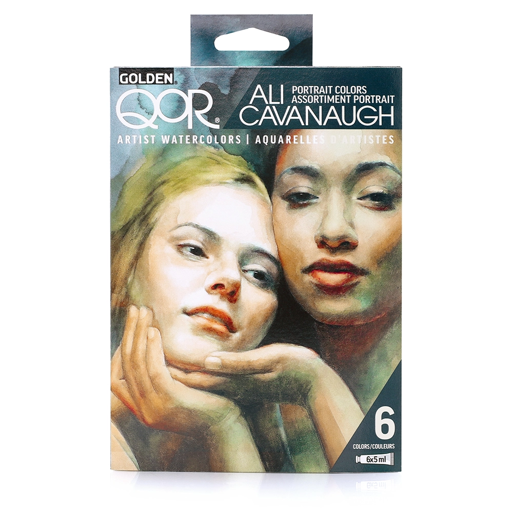 Golden QoR Artist WC Ali Cavanaugh Portrait Set