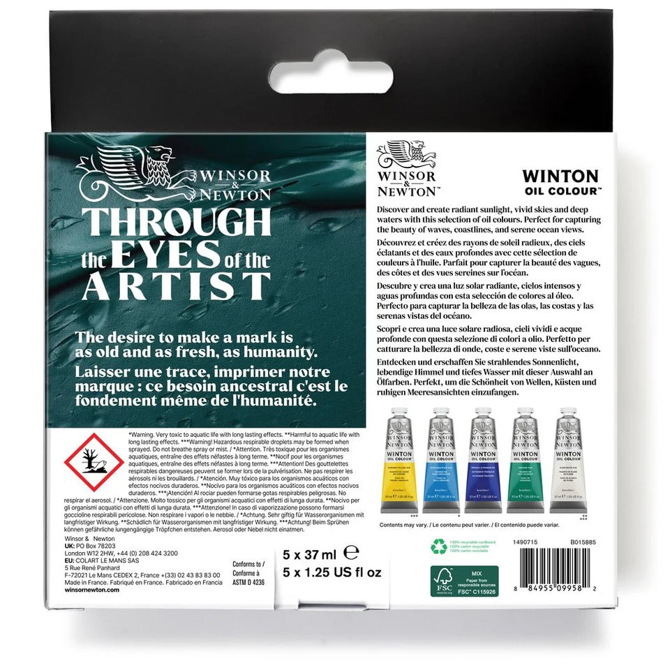WN Winton Oil Set 5x37ml Seascape