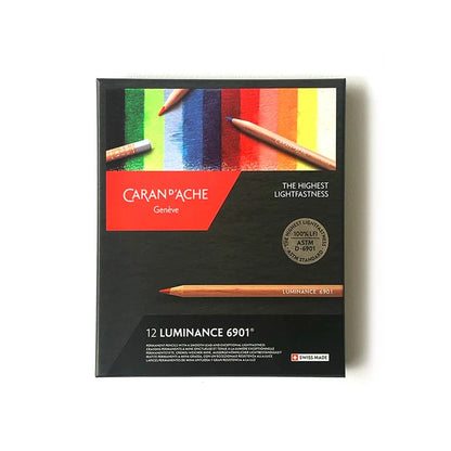 Caran DAche Luminance 6901 Coloured Pencil Box of 12