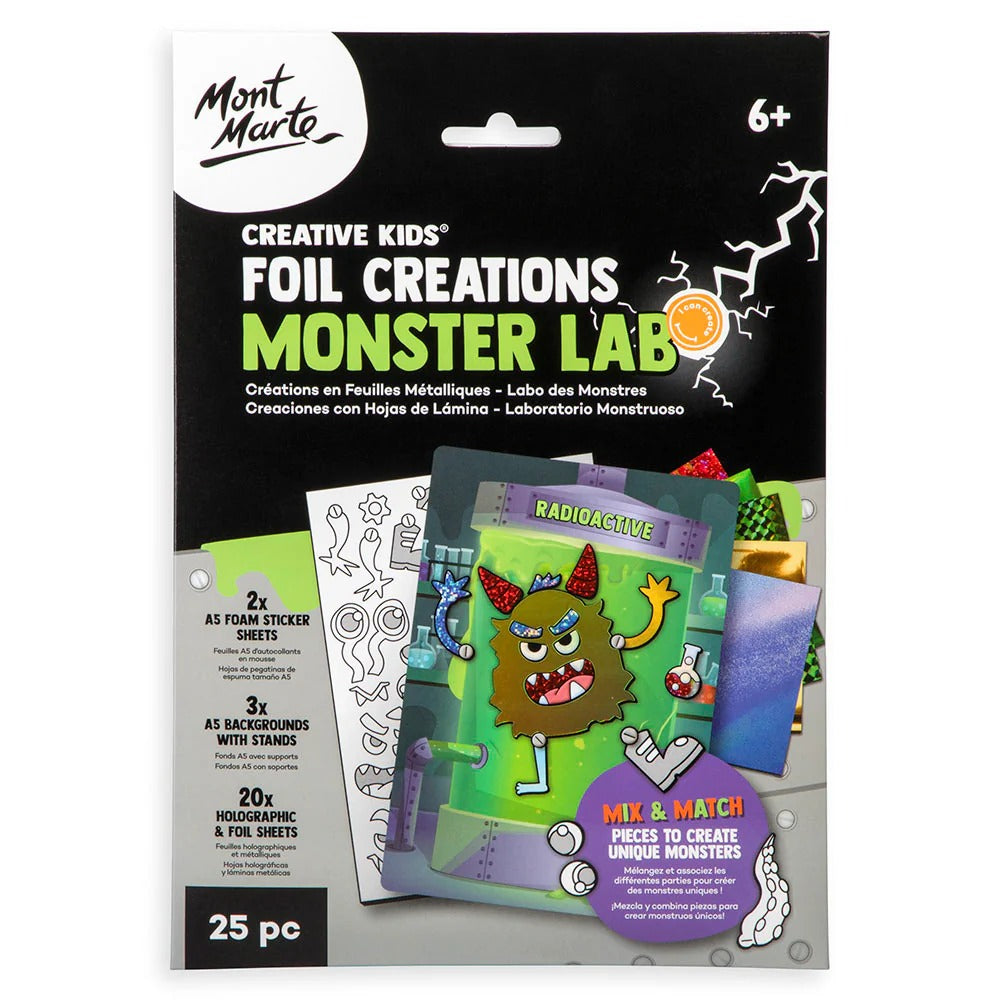 Mont Marte Foil Creations - Monster Lab - Radioactive