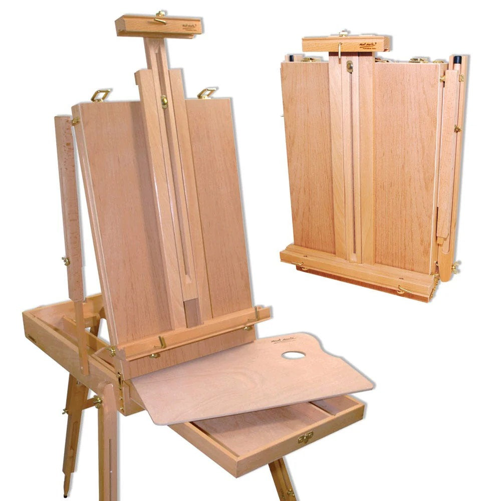 Mont Marte French Box Easel Extra Large Beech