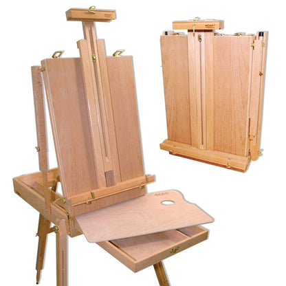 Mont Marte French Box Easel Extra Large Beech
