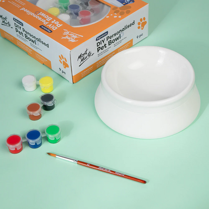 Mont Marte DIY Personalised Pet Bowl 9pc