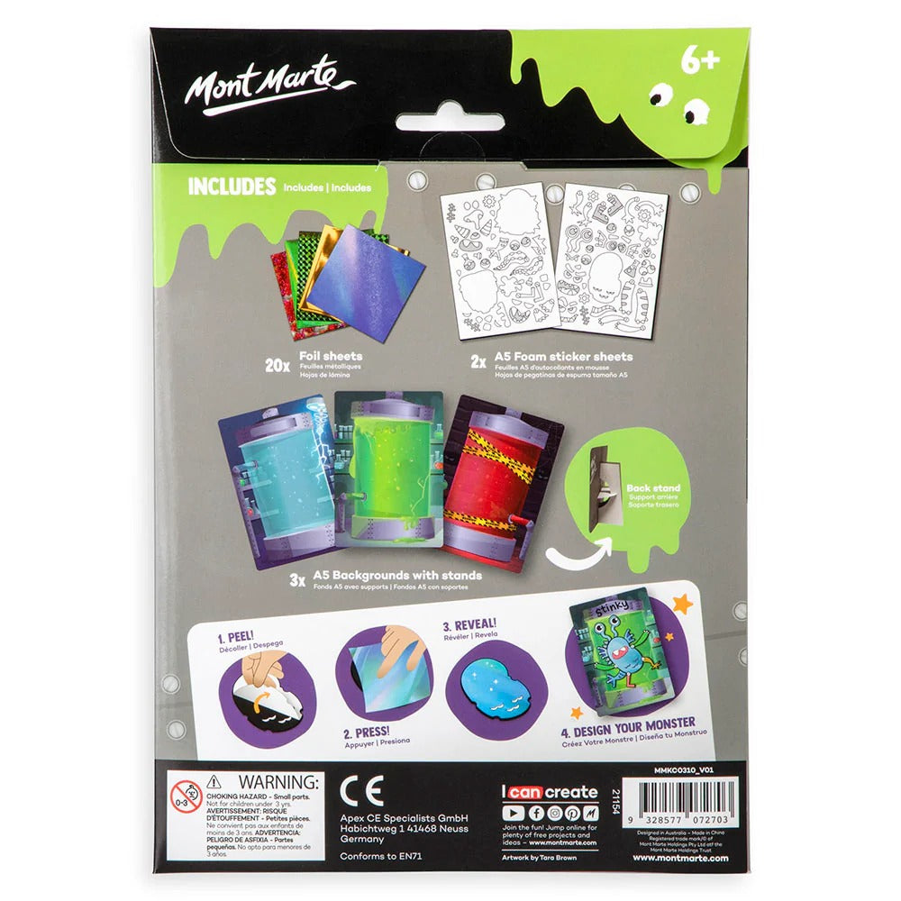 Mont Marte Foil Creations - Monster Lab - Radioactive