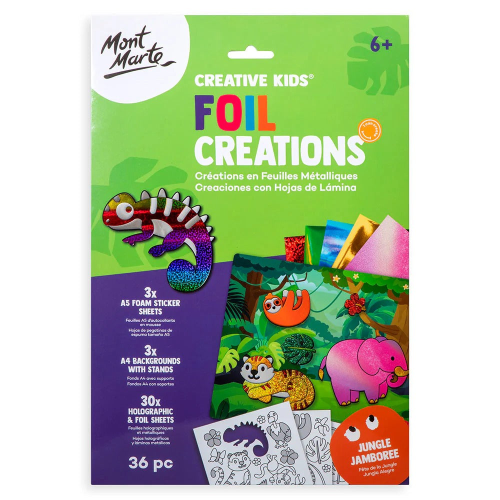 Mont Marte Foil Creations - Jungle Jamboree
