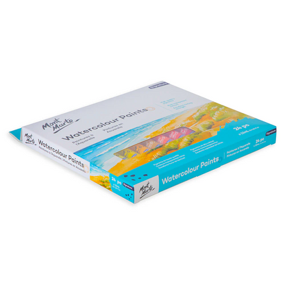Mont Marte Watercolour Paint Set 24pc x 12ml