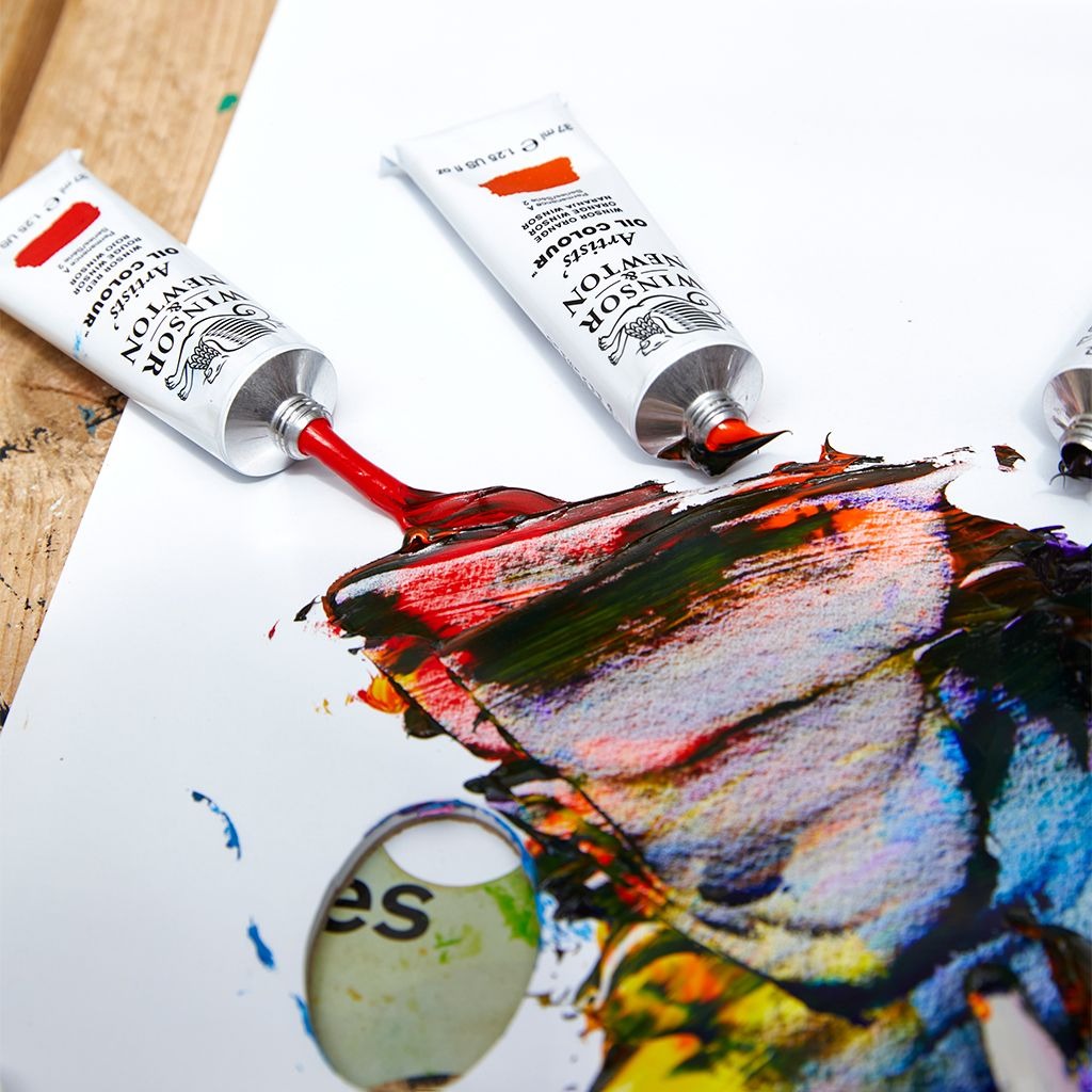 Winsor and Newton Artists Oil Colour Set 5x37ml