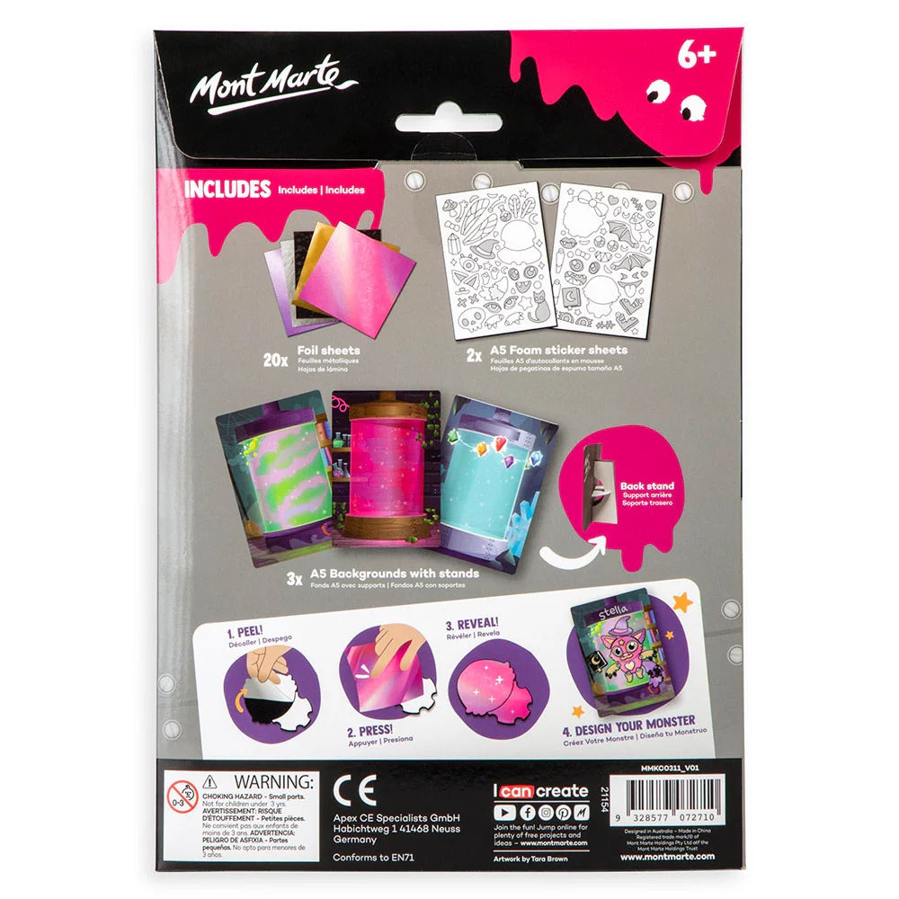 Mont Marte Foil Creations - Monster Lab - Enchanted