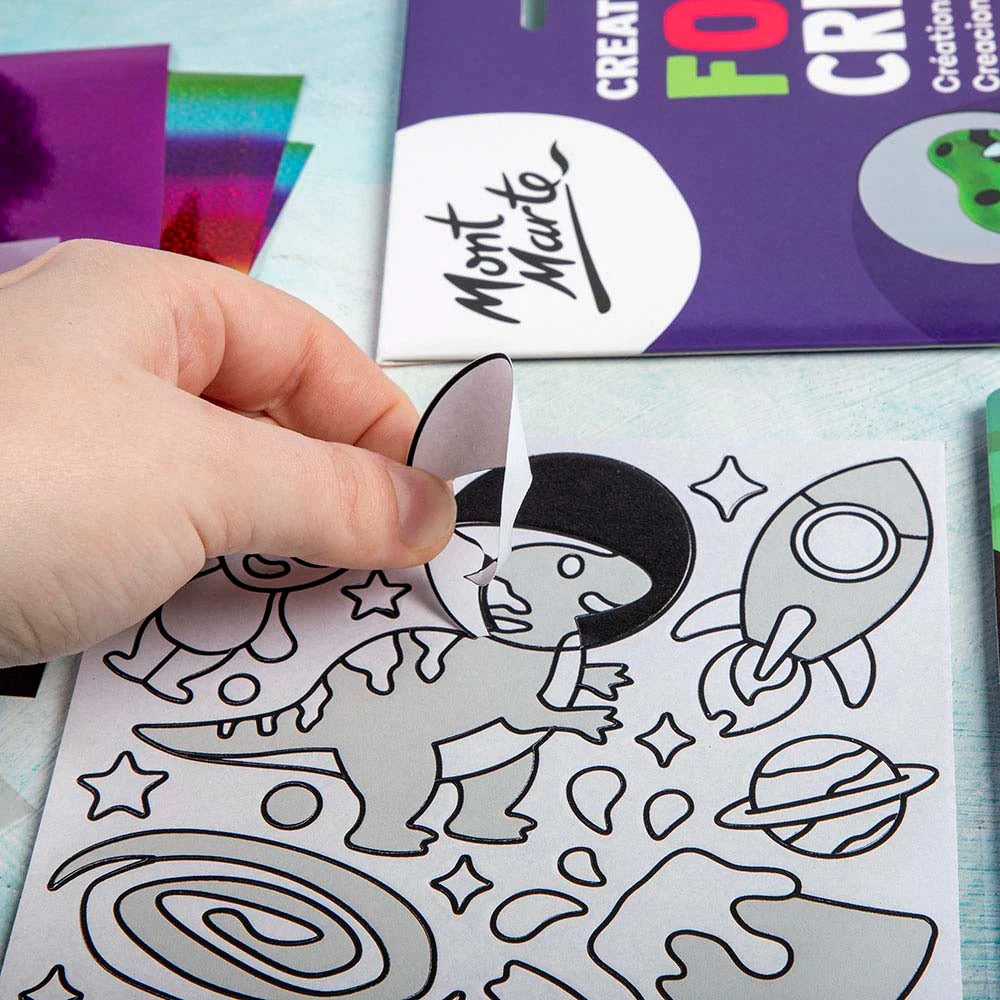 Mont Marte Foil Creations - Dinos in Space