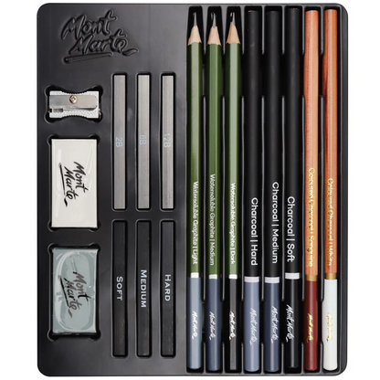 Mont Marte Sketch and Draw Collection 17pce