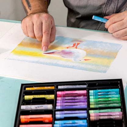 Mont Marte Extra Soft Oil Pastels Macaron Hue 39pc