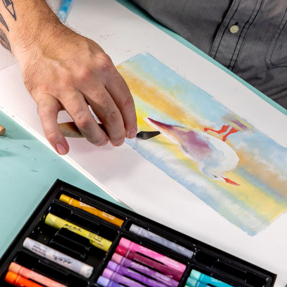 Mont Marte Extra Soft Oil Pastels Macaron Hue 39pc