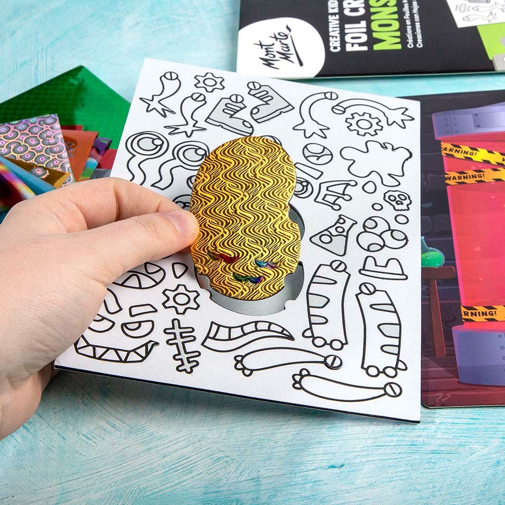 Mont Marte Foil Creations - Monster Lab - Radioactive