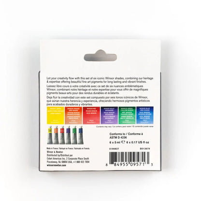 WN Prof. Watercolour Set 6x5ml Winsor