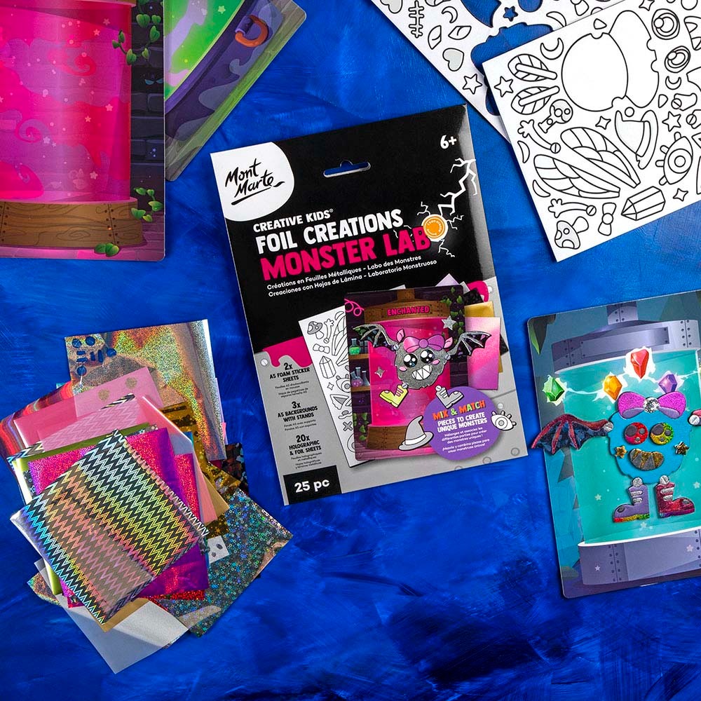 Mont Marte Foil Creations - Monster Lab - Enchanted