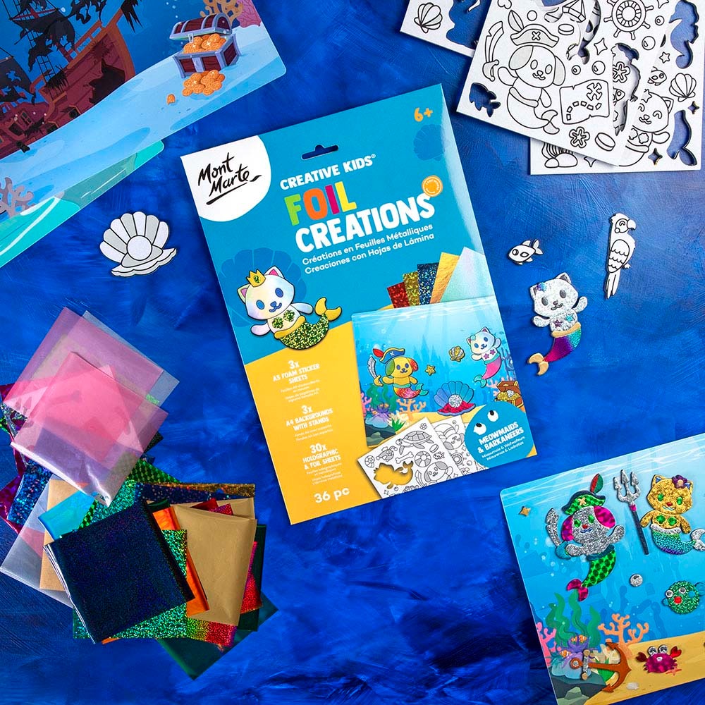 Mont Marte Foil Creations - Meowmaids and Barkaneers