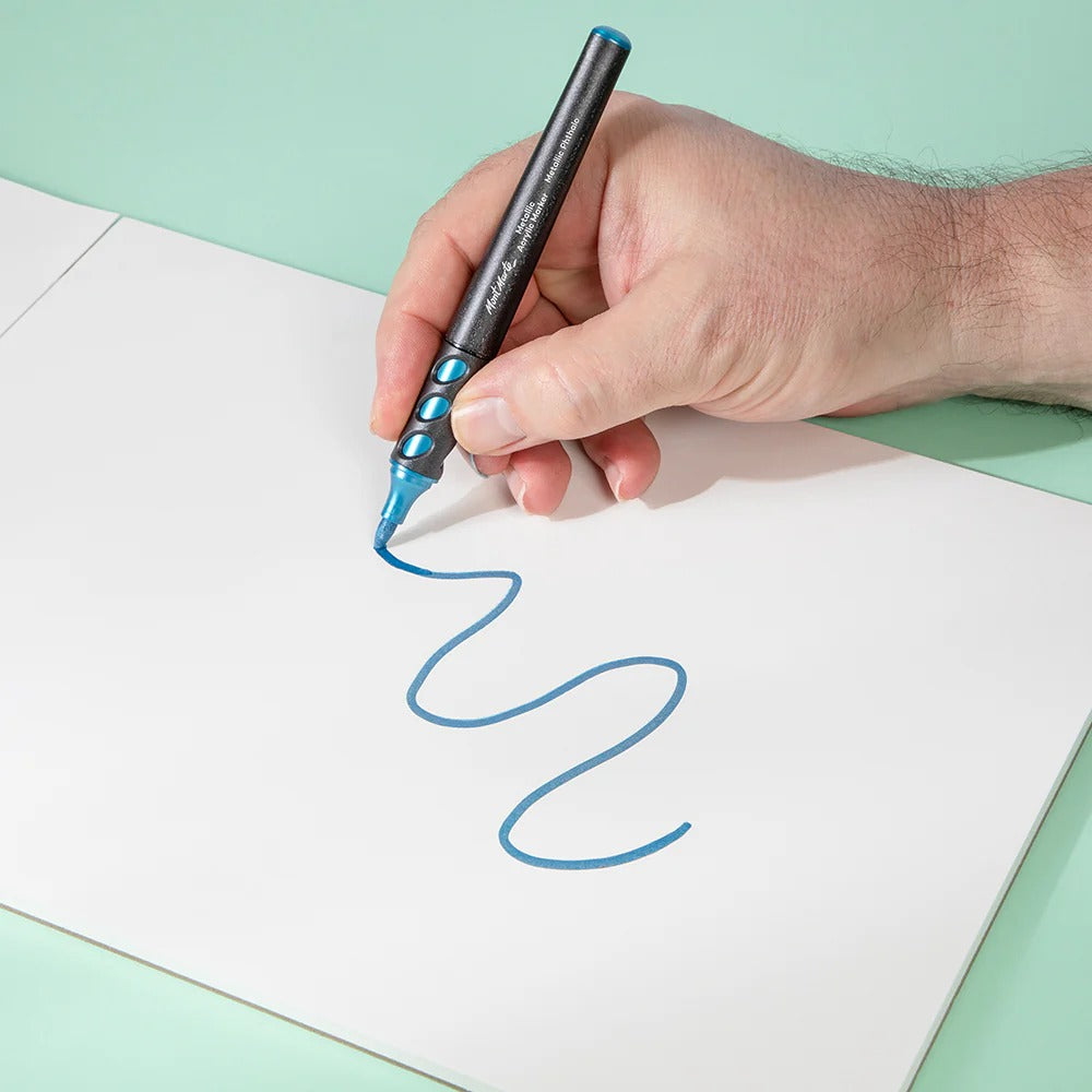 Mont Marte Metallic Acrylic Markers 9pc