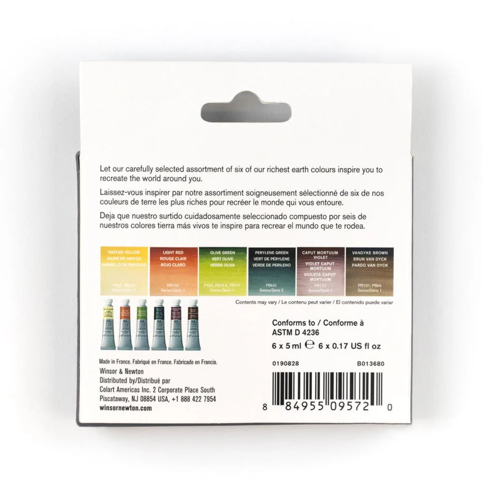 WN Prof. Watercolour Set 6x5ml Rich Earth