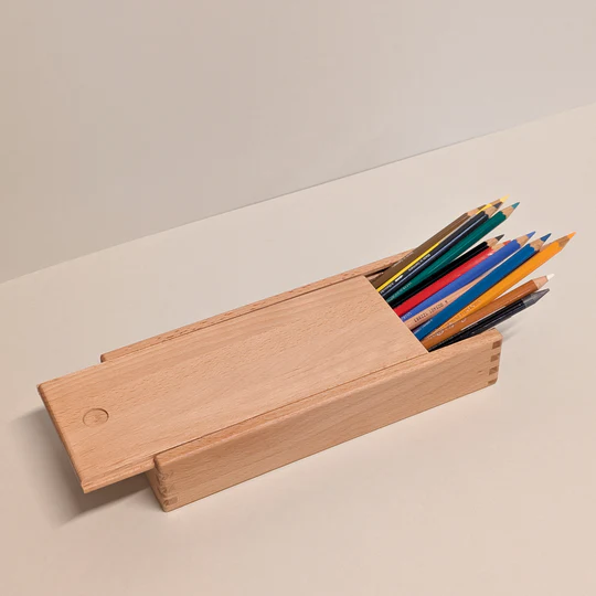Heid Wooden Pencil Case 25x11x4.5cm