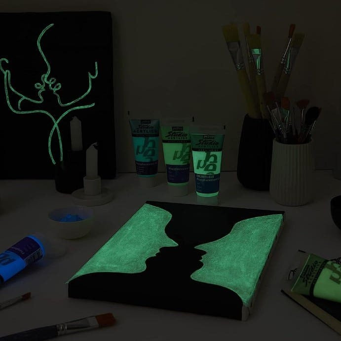 Pebeo Studio Acrylic Phosphorescent Gel 100ml