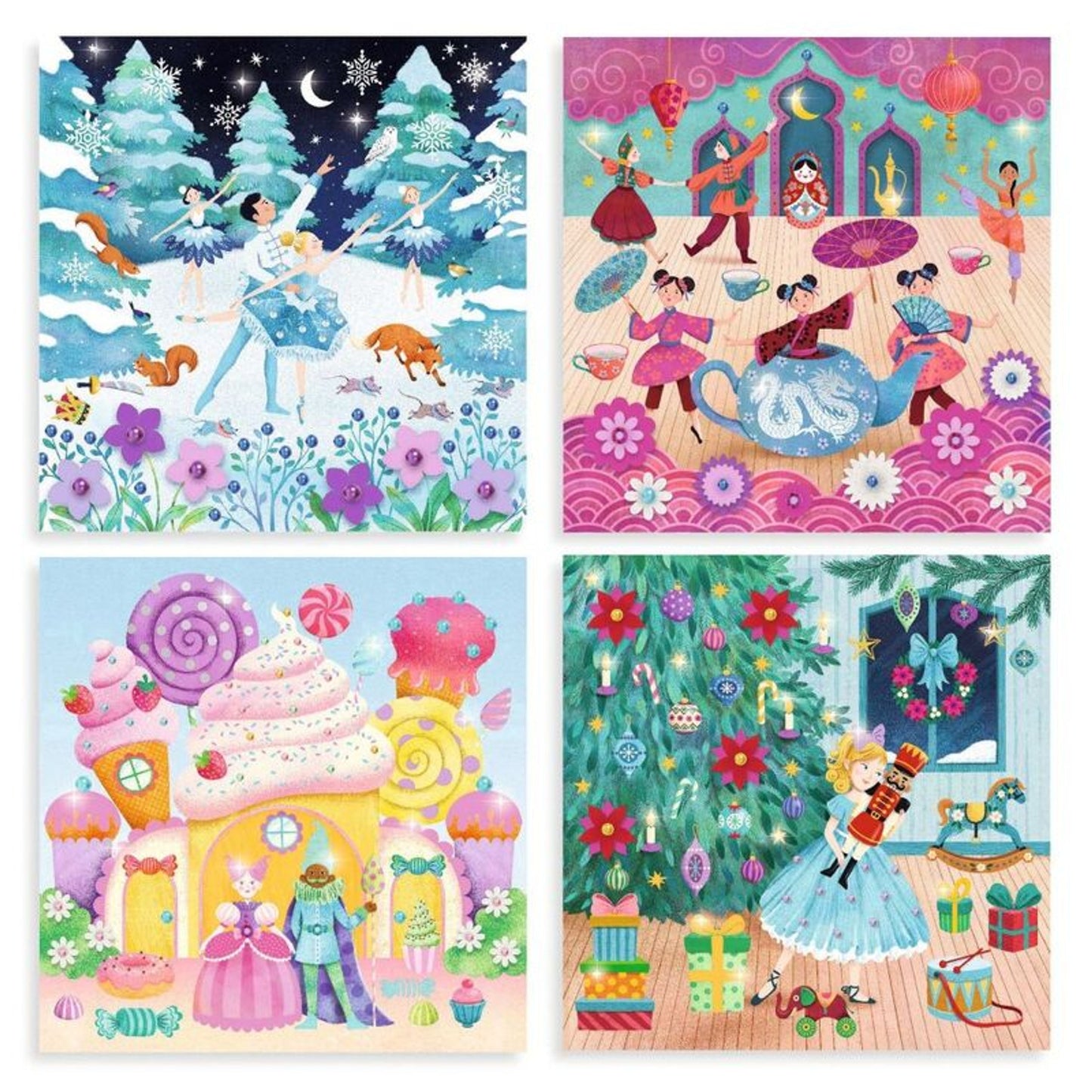 Djeco - Nutcracker Fairytales to Decorate Decals