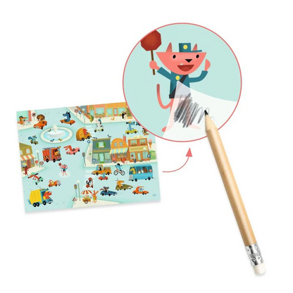 Djeco Decals - Construction and Racing