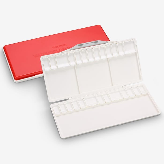 Holbein Metal Watercolour Palette 39 wells