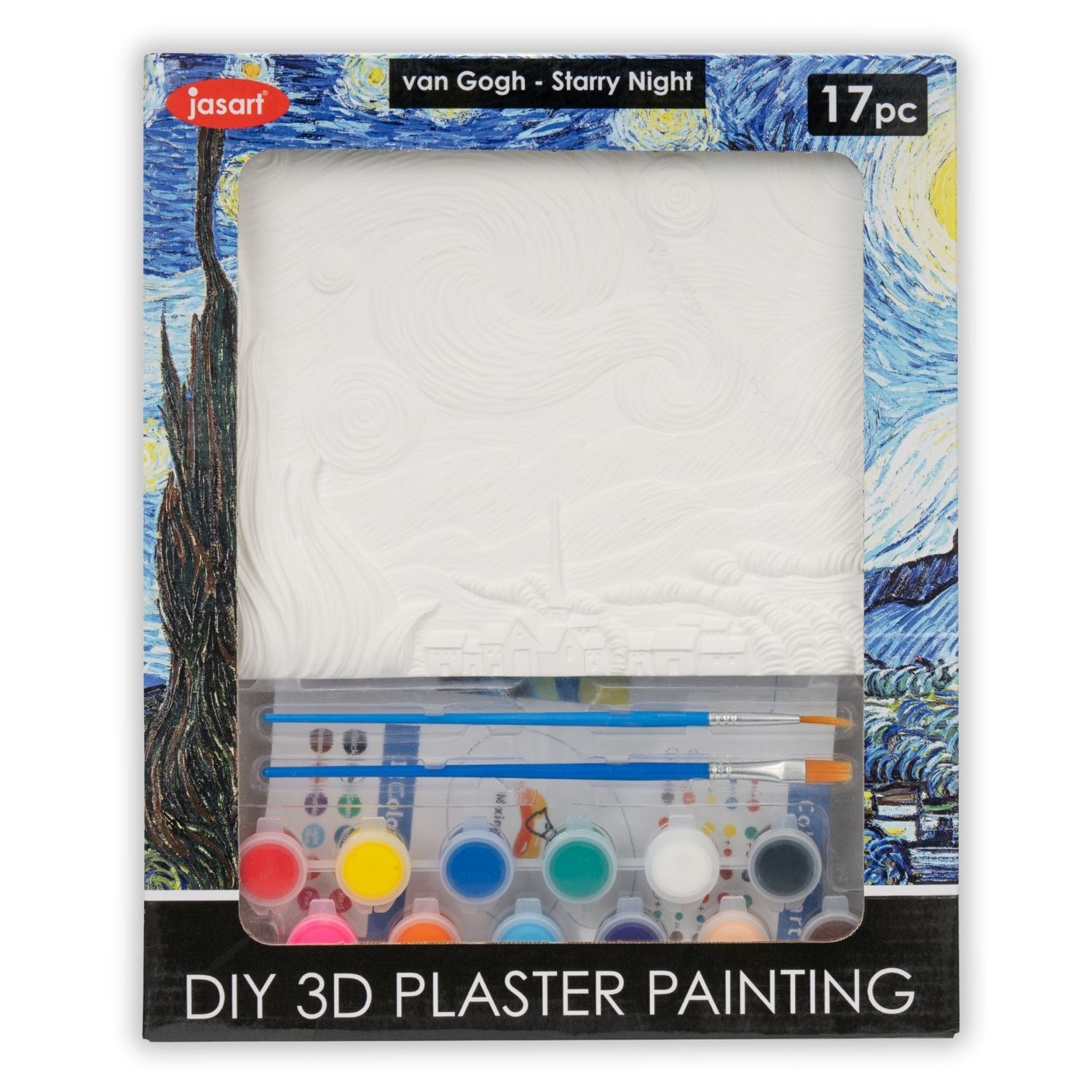 Jasart DIY Plaster Painting - Starry Night