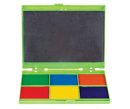 Stamp Pad 6 Assorted Colours