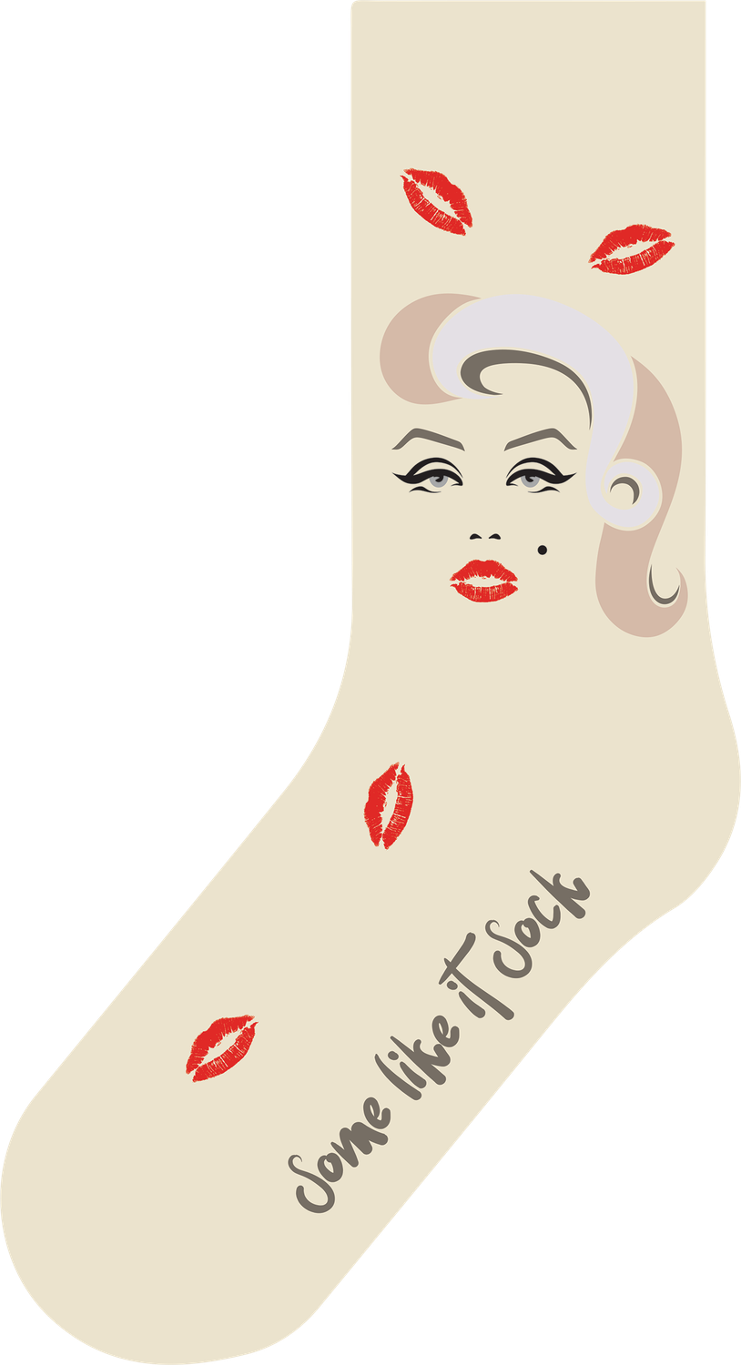 Da FEETci Art Socks - Some Like It Sock AU 9-12