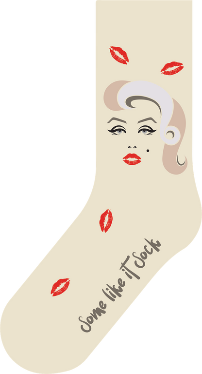 Da FEETci Art Socks - Some Like It Sock AU 9-12