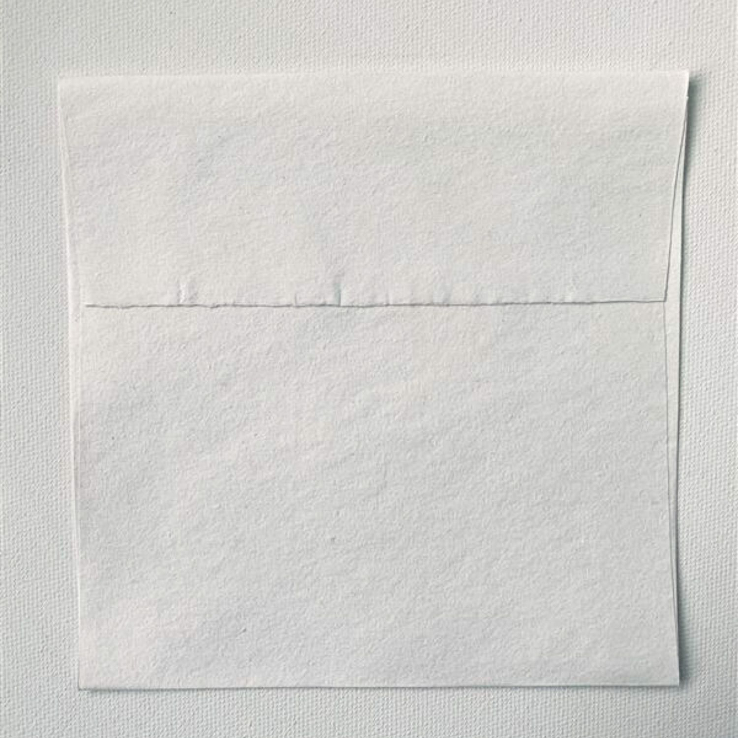 Khadi White Folded Card and Envelopes 15x15cm Pkt of 5 image 5