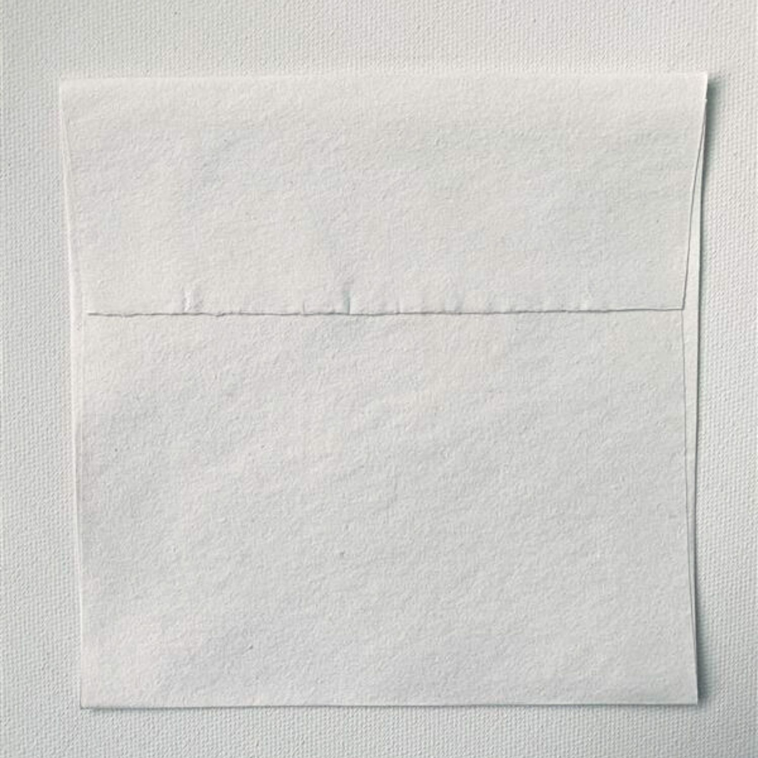 Khadi White Folded Card and Envelopes 15x15cm Pkt of 5 image 5