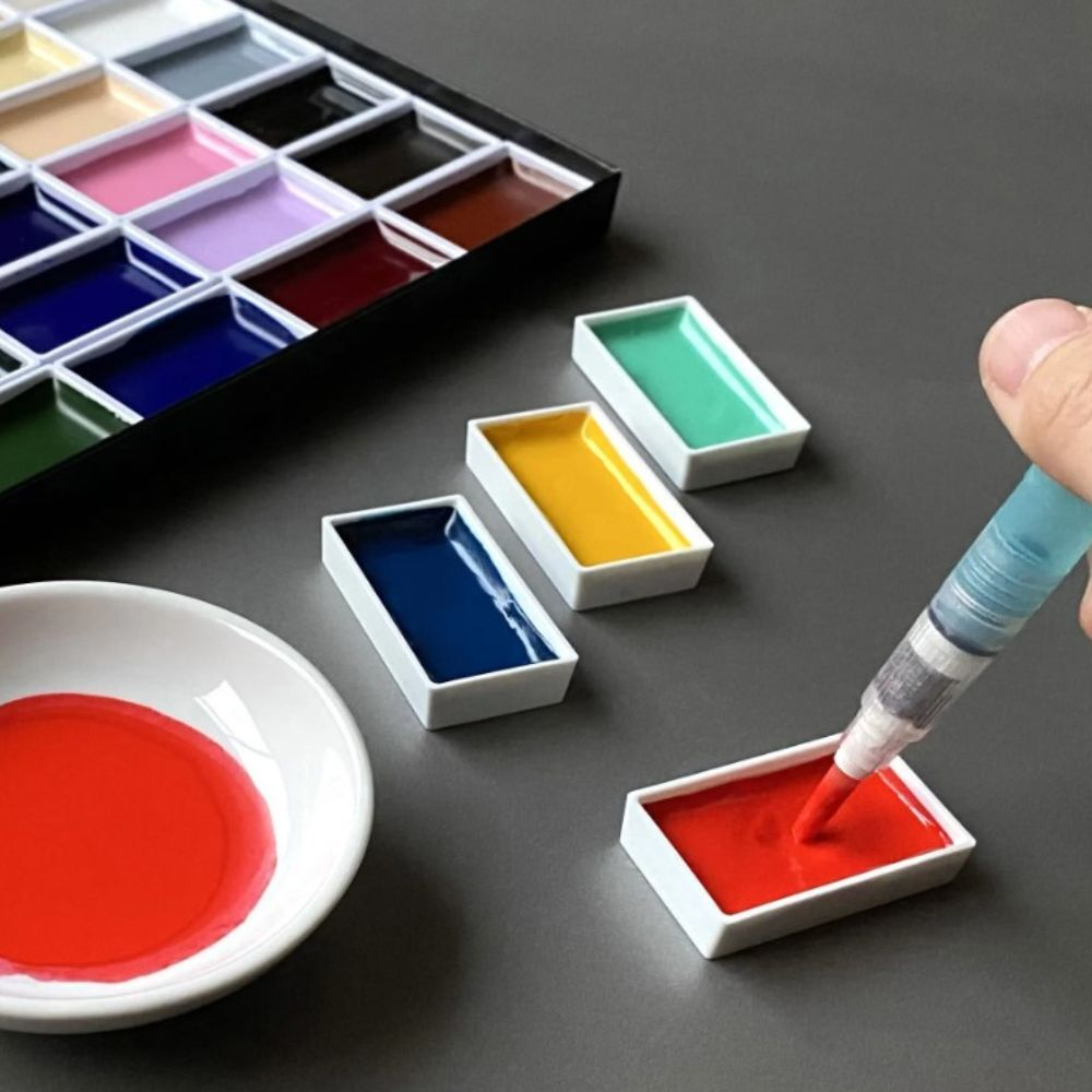 Kuretake Gansai Tambi Watercolour Set 18 Colours image 4